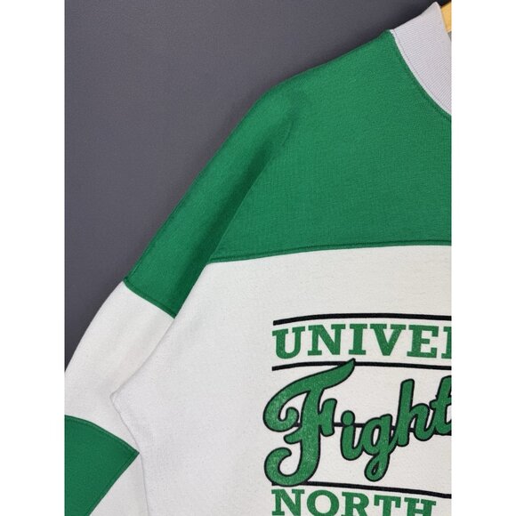 Vintage 90's Logo 7 University Of North Dakota Fighting Sioux NCAA Sweatshirt - Picture 4 of 16